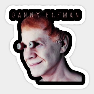 Danny Elfman HAPPY Sticker